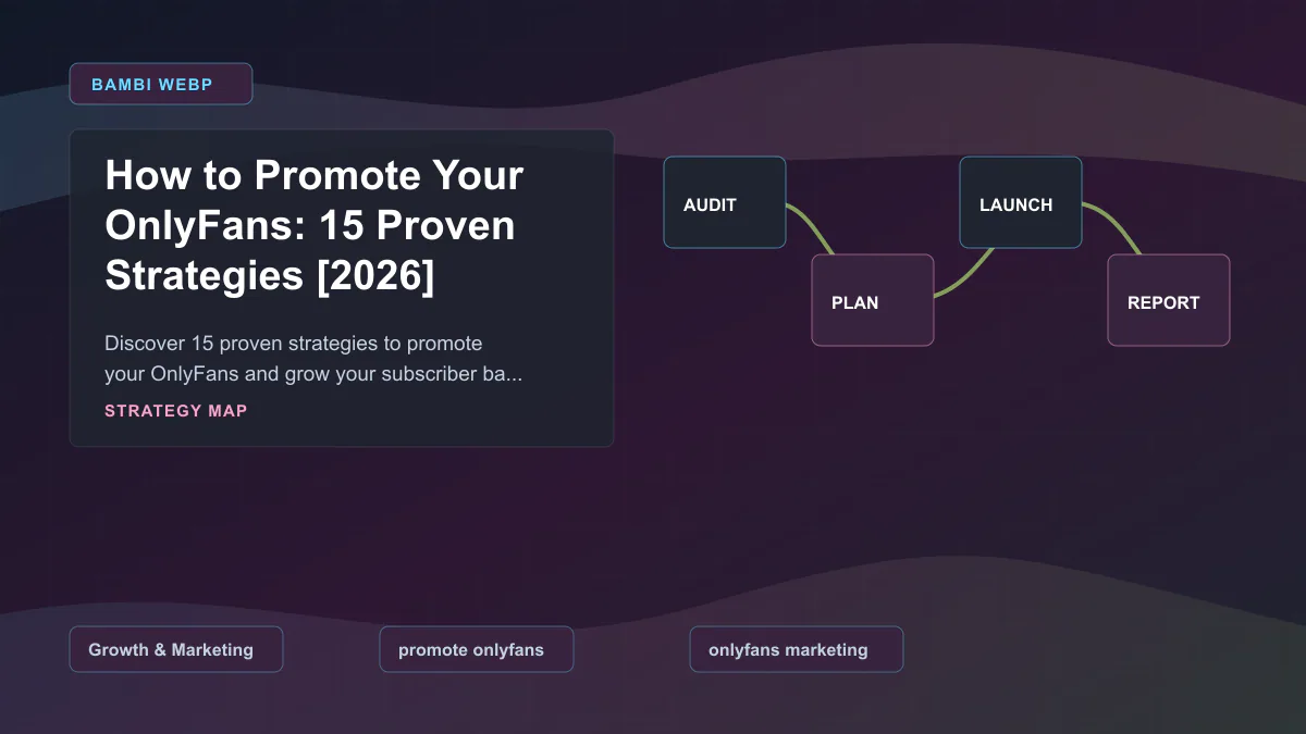 How to Promote Your OnlyFans: 15 Proven Strategies