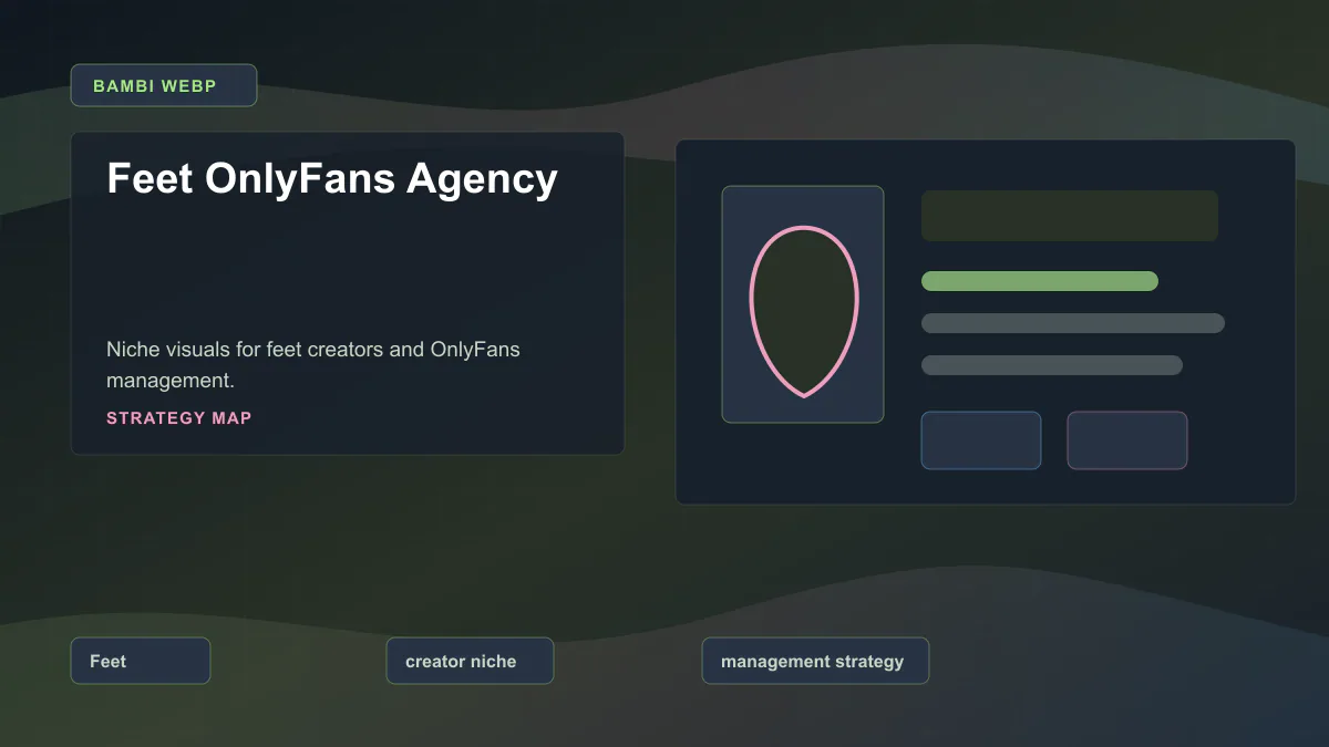 Feet OnlyFans Agency - Strategy map Generated WebP visual for Feet OnlyFans Agency showing strategy map context for Feet, creator niche, management strategy.