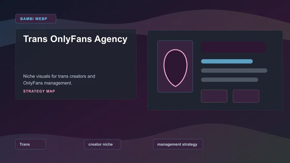 Trans OnlyFans Agency - Strategy map Generated WebP visual for Trans OnlyFans Agency showing strategy map context for Trans, creator niche, management strategy.